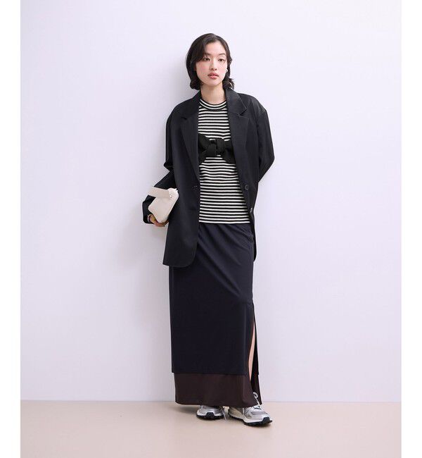 ADAM ET ROPE'「【WEB限定】ツイストビスチェドッキングプルオーバー」|Tシャツ・カットソー|