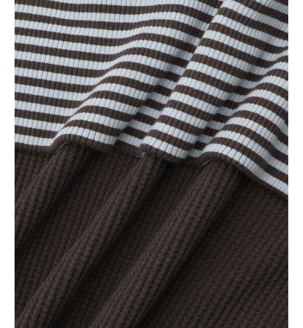 ADAM ET ROPE'「【WEB限定】ツイストビスチェドッキングプルオーバー」|Tシャツ・カットソー|