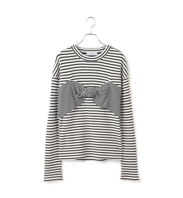 ADAM ET ROPE'「【WEB限定】ツイストビスチェドッキングプルオーバー」|Tシャツ・カットソー|