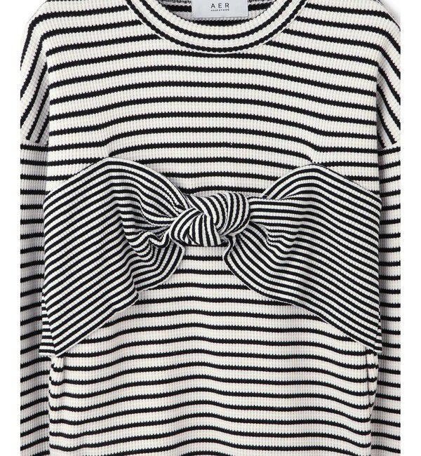 ADAM ET ROPE'「【WEB限定】ツイストビスチェドッキングプルオーバー」|Tシャツ・カットソー|