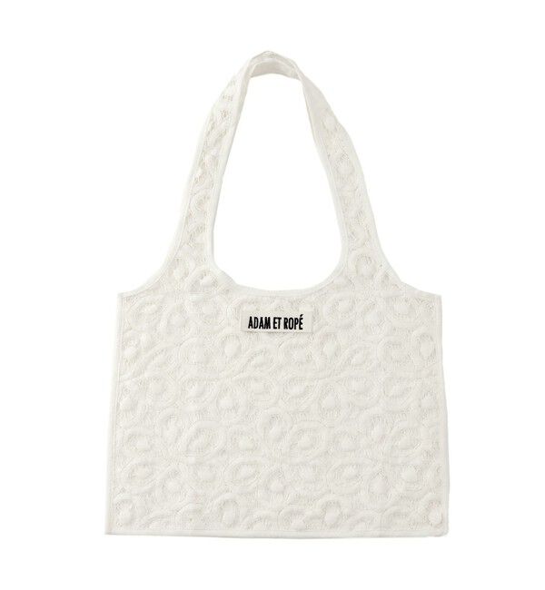 ADAM ET ROPE'「vintage stock lace tote bag」|トートバッグ|