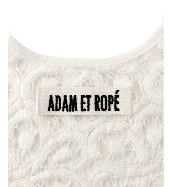 ADAM ET ROPE'「vintage stock lace tote bag」|トートバッグ|