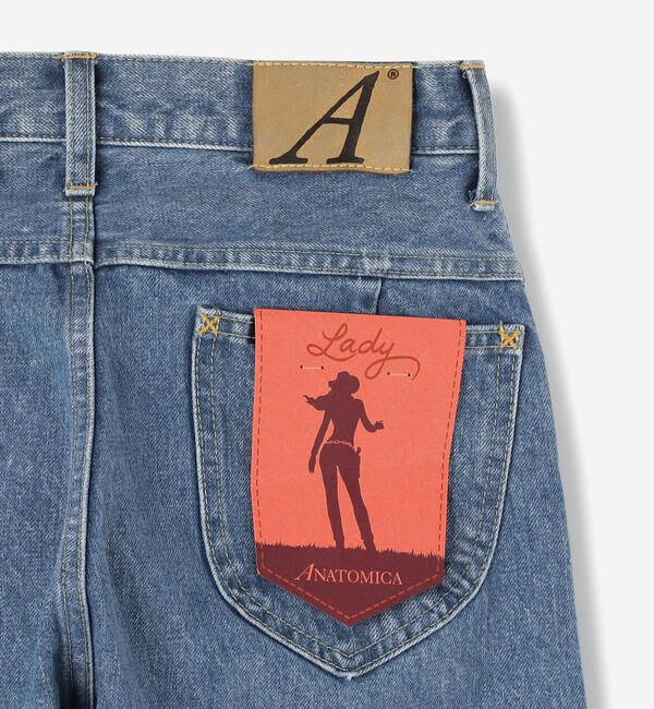  「ANATOMICA | 618 MARILYNII USED WASH WOMEN」|デニム|
