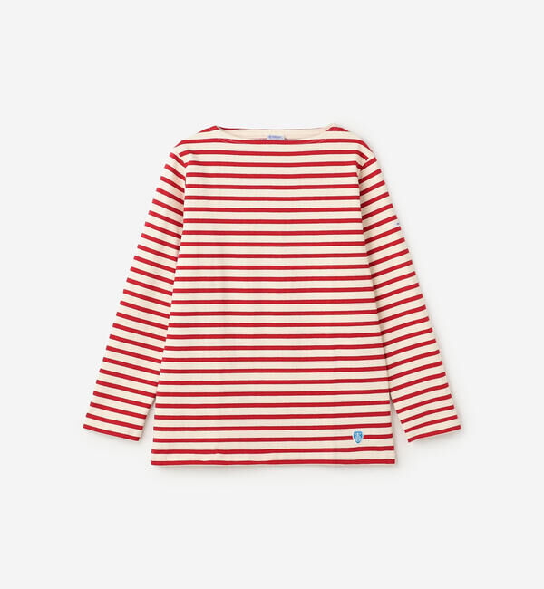 ORCIVAL「ORCIVAL | コットンロード ボートネック フレンチバスクTシャツ WOMEN」|Tシャツ・カットソー|