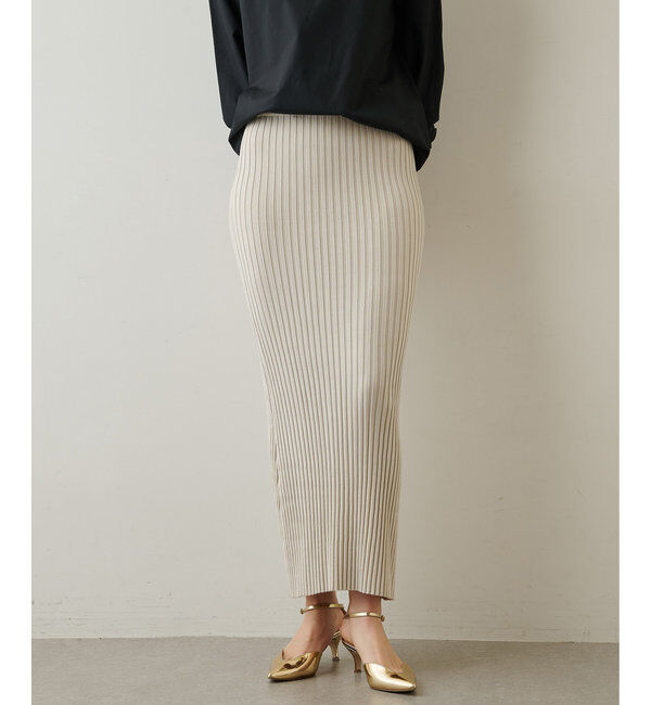  「ニットフィットスカート」|スカート|