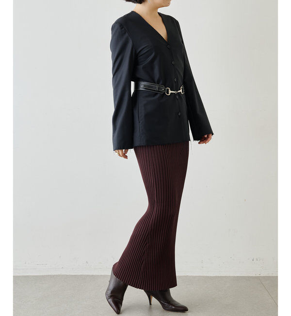  「ニットフィットスカート」|スカート|