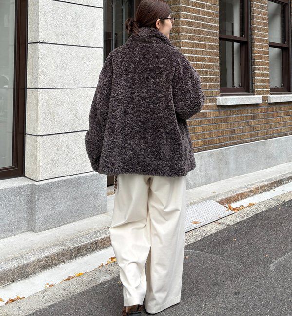  「【インフルエンサーOKOCHI企画】ボアブルゾン」|その他|