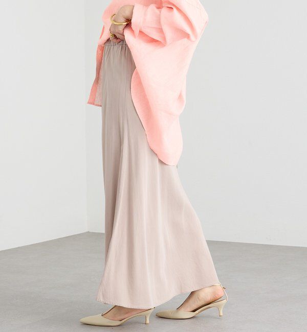  「【セットアップ可】ガーメントダイバイヤススカート」|スカート|