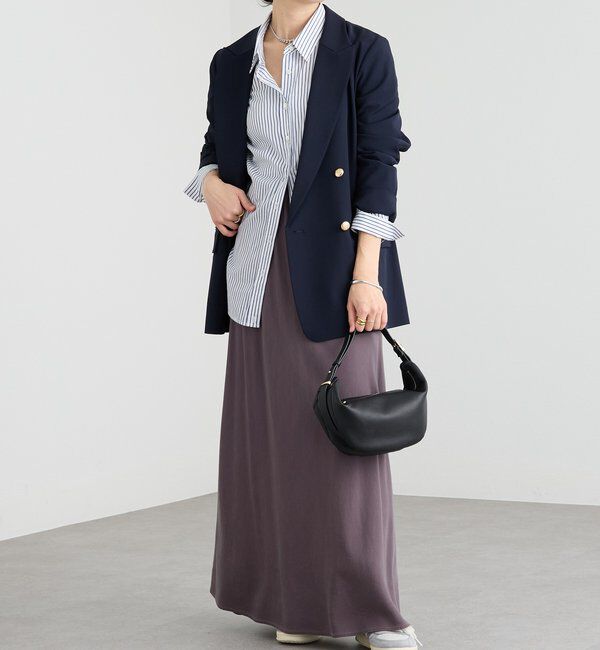  「【セットアップ可】ガーメントダイバイヤススカート」|スカート|