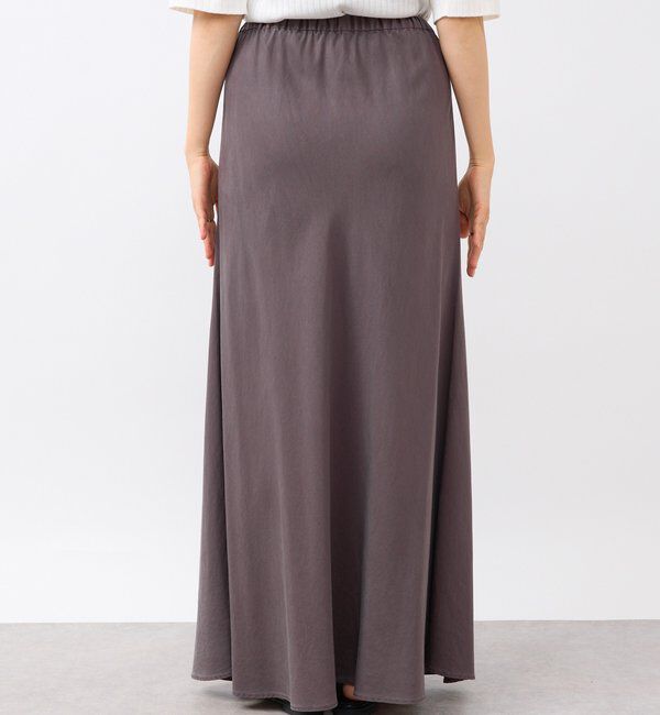  「【セットアップ可】ガーメントダイバイヤススカート」|スカート|