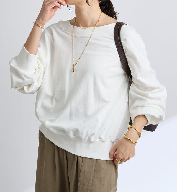  「【秋カラー登場】2wayスウェット」|Tシャツ・カットソー|