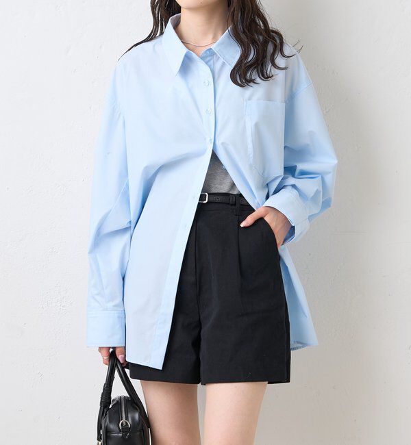  「ベルト付きタックキュロット」|キュロット|