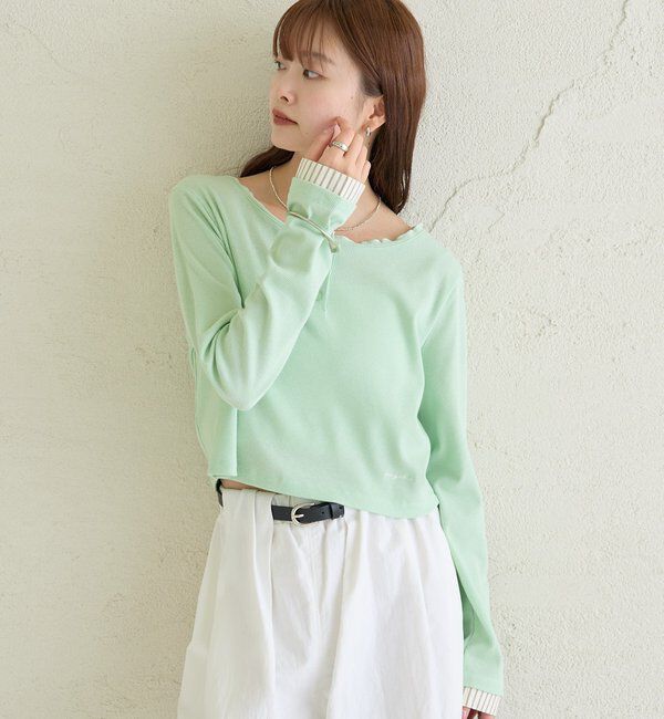  「ヘンリーネックチビロンT」|Tシャツ・カットソー|