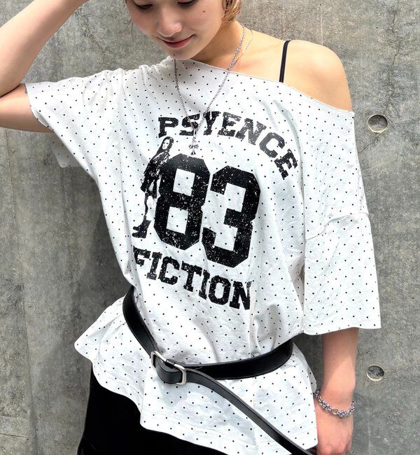  「【新色追加】エリオットオフショルTEE」|Tシャツ・カットソー|