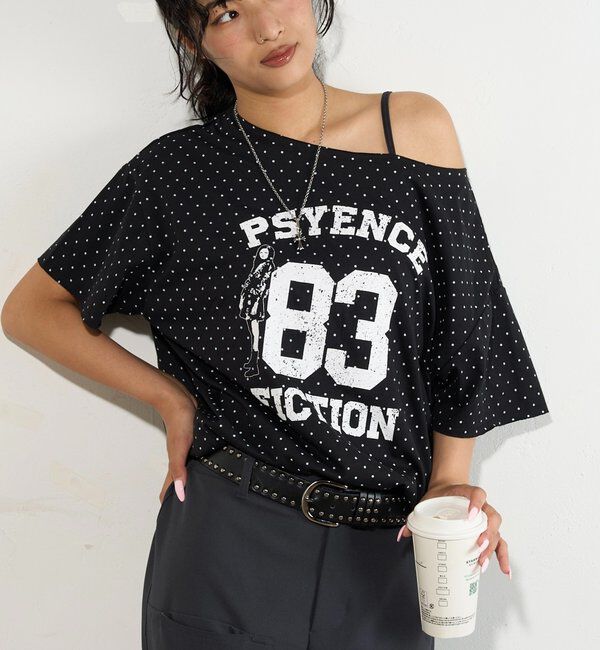  「【新色追加】エリオットオフショルTEE」|Tシャツ・カットソー|