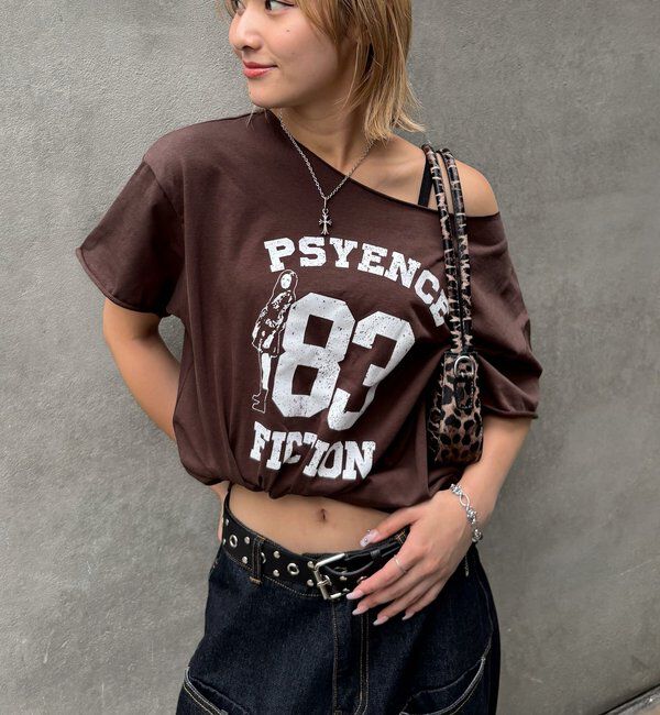  「【新色追加】エリオットオフショルTEE」|Tシャツ・カットソー|