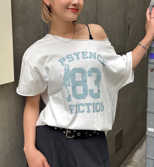  「【新色追加】エリオットオフショルTEE」|Tシャツ・カットソー|