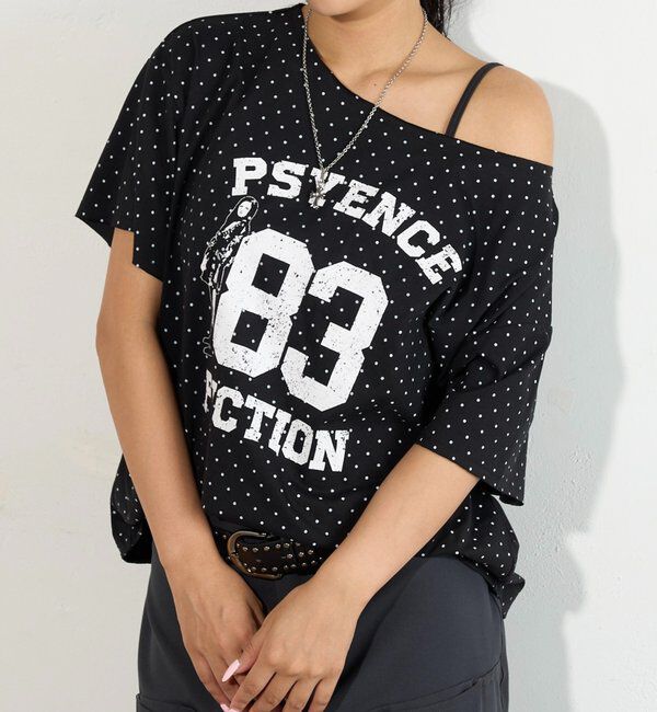  「【新色追加】エリオットオフショルTEE」|Tシャツ・カットソー|