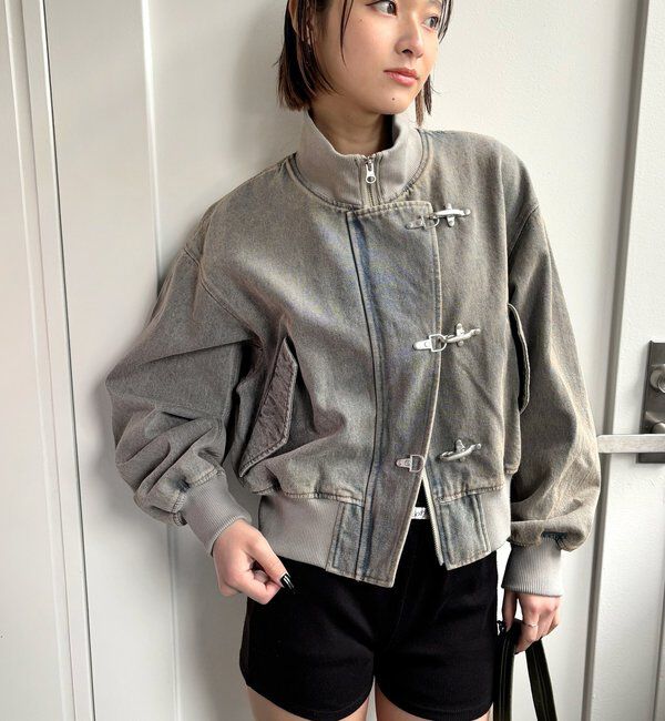  「FIREMAN SHORT BLOUSON(LEATHER/DENIM)」|ブルゾン・スタジャン|