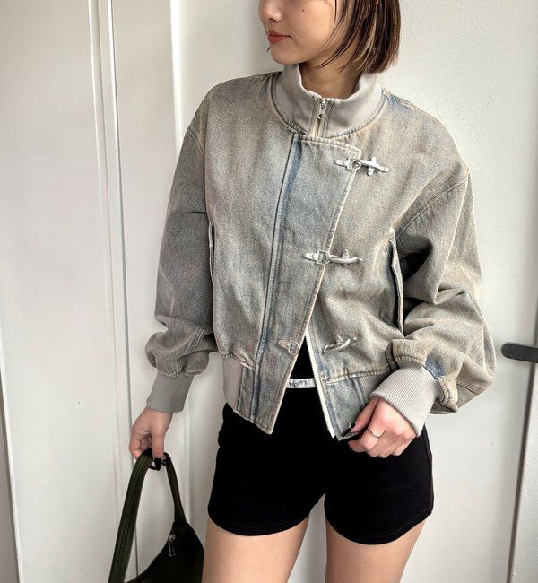  「FIREMAN SHORT BLOUSON(LEATHER/DENIM)」|ブルゾン・スタジャン|