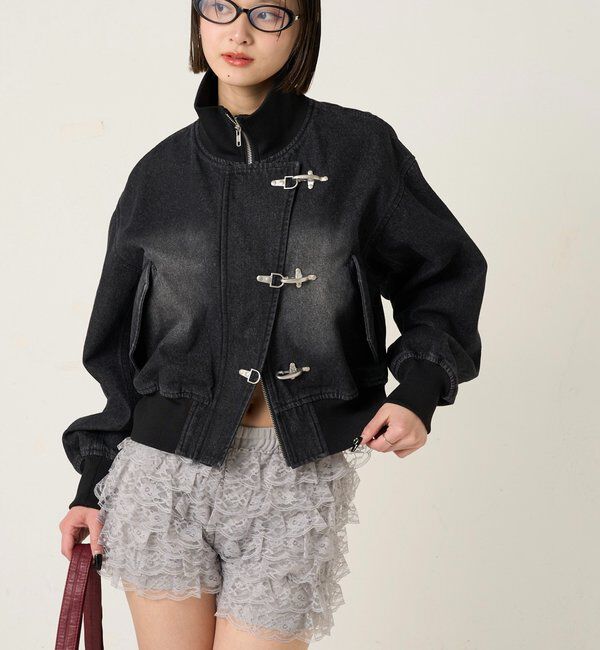  「FIREMAN SHORT BLOUSON(LEATHER/DENIM)」|ブルゾン・スタジャン|