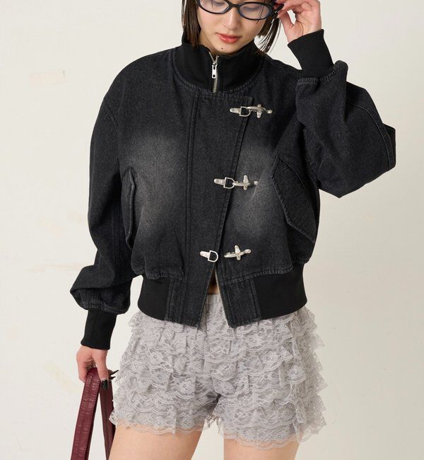  「FIREMAN SHORT BLOUSON(LEATHER/DENIM)」|ブルゾン・スタジャン|