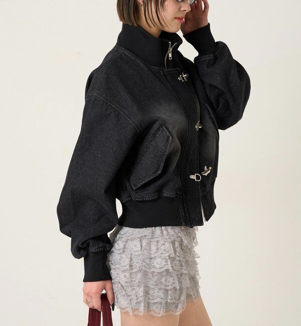  「FIREMAN SHORT BLOUSON(LEATHER/DENIM)」|ブルゾン・スタジャン|