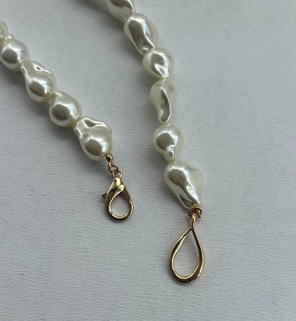  「〈GOLDY/ゴールディ〉バロックパール風ネックレス」|リング|