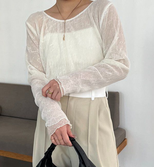  「ワッシャーリバプルオーバー」|Tシャツ・カットソー|