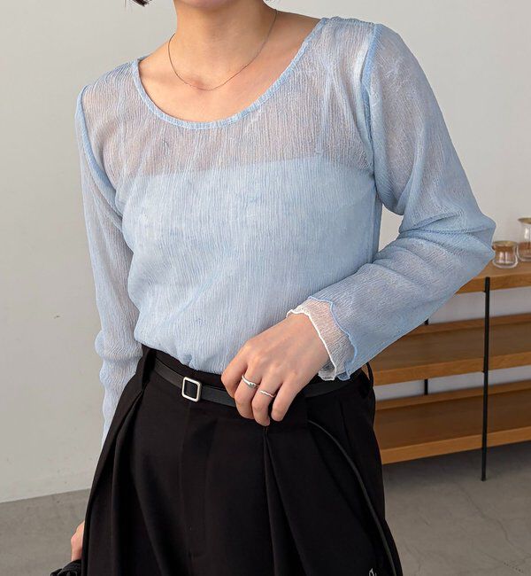  「ワッシャーリバプルオーバー」|Tシャツ・カットソー|