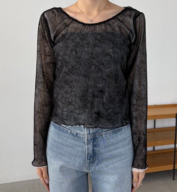  「ワッシャーリバプルオーバー」|Tシャツ・カットソー|