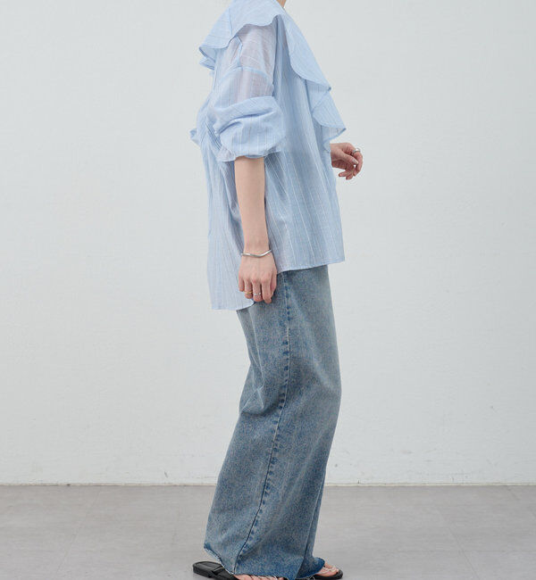  「フリルカラーブラウス」|シャツ・ブラウス|