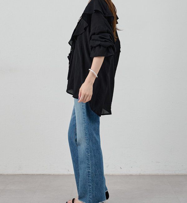  「フリルカラーブラウス」|シャツ・ブラウス|