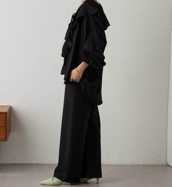  「フリルカラーブラウス」|シャツ・ブラウス|