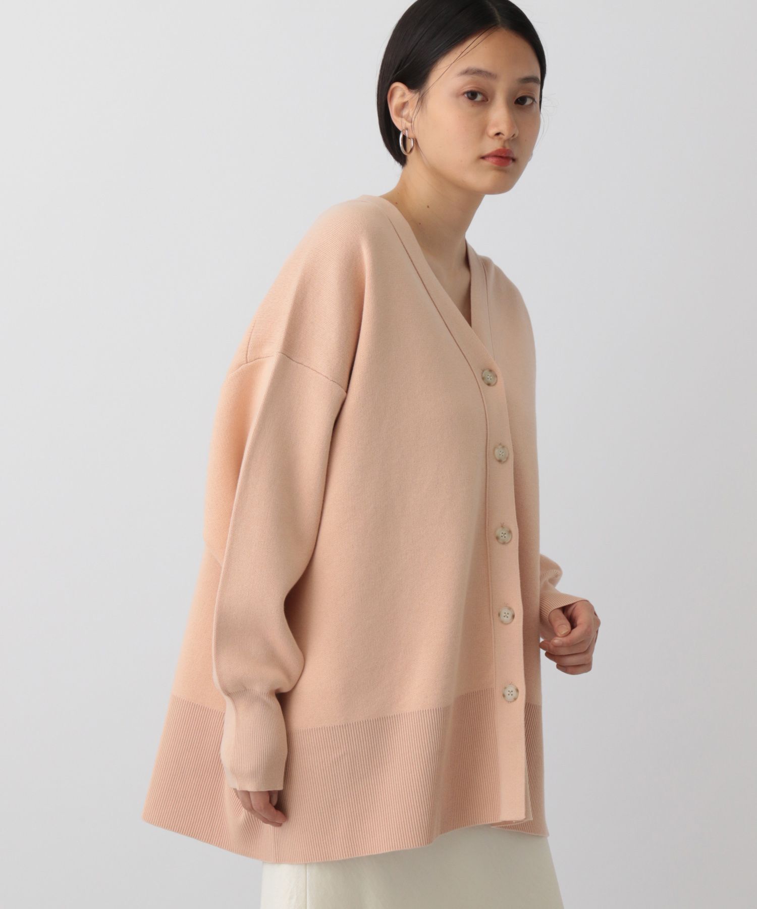 A part by 「【新色追加】スポンジニットBIGカーディガン」|ニット・セーター|