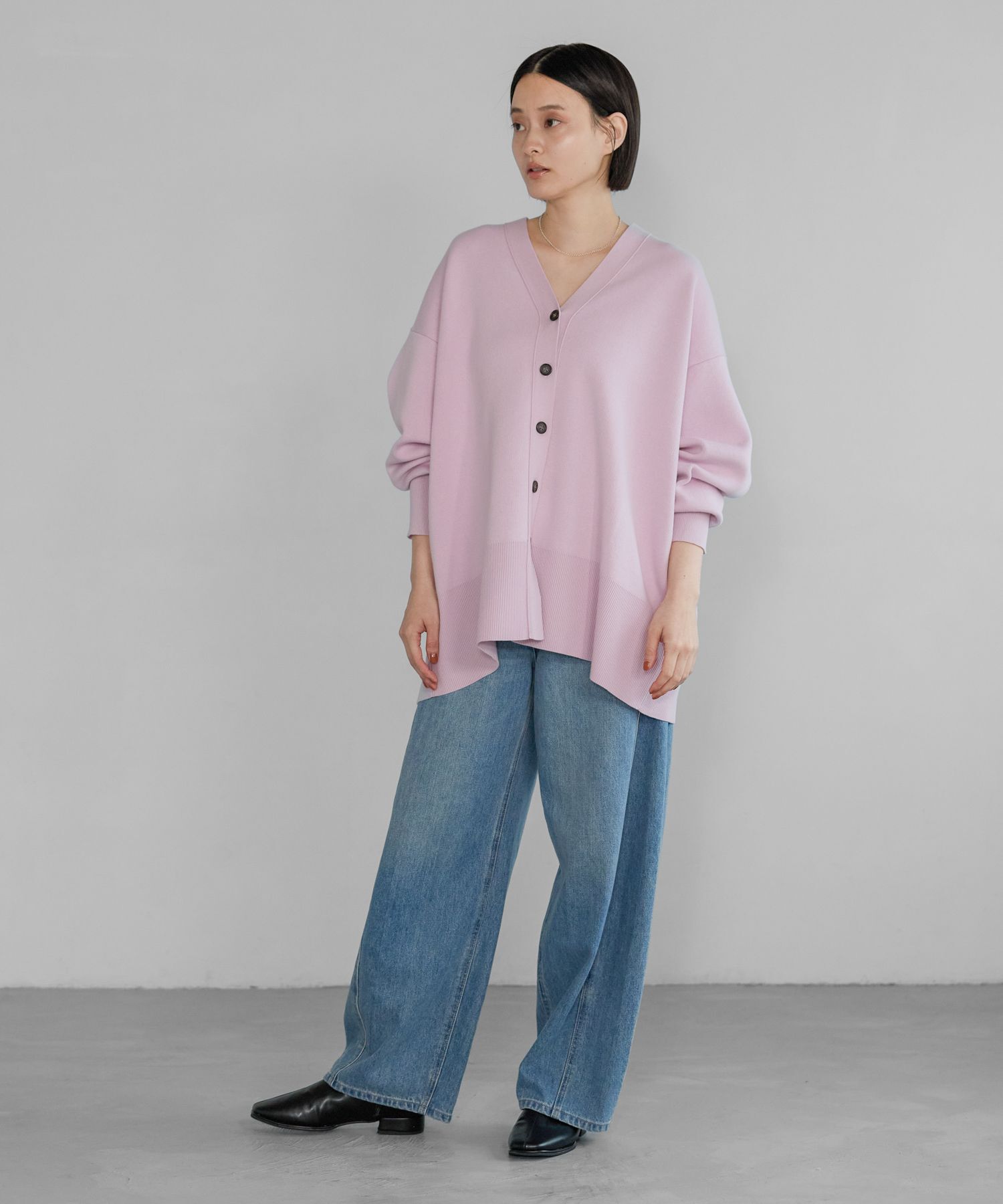 A part by 「【新色追加】スポンジニットBIGカーディガン」|ニット・セーター|