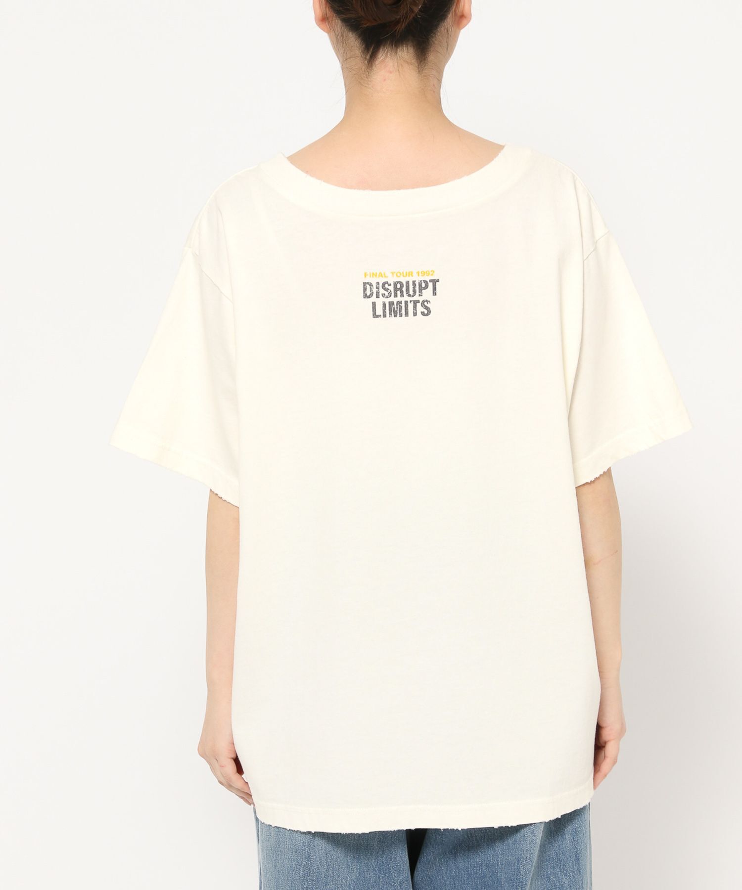 LOWRYS FARM「【前後着用可能】２ＷＡＹロゴＴＥＥ」|Tシャツ・カットソー|
