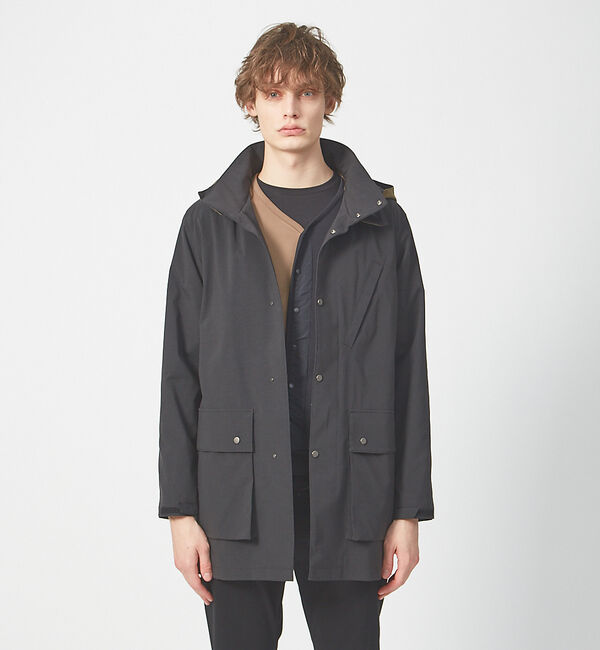 ABAHOUSE「【フード取外可】タスラン ストレッチ コート / スプリングコート」|アウトドア|