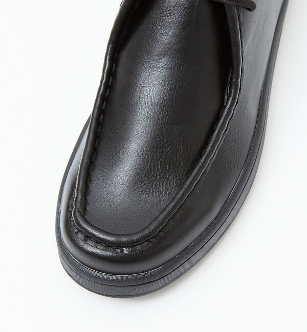 ABAHOUSE「WEB限定　レースアップ モカシン スニーカーブーツ」|モカシン|