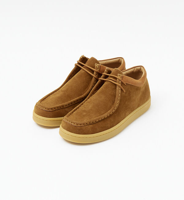 ABAHOUSE「WEB限定　レースアップ モカシン スニーカーブーツ」|モカシン|ブラウン