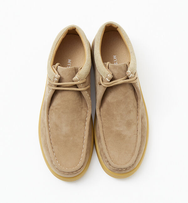 ABAHOUSE「WEB限定　レースアップ モカシン スニーカーブーツ」|モカシン|