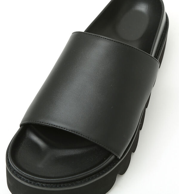 ABAHOUSE「ネオレザー　選べるボリュームソールサンダル / シャークソール / キャタピラー」|サンダル|