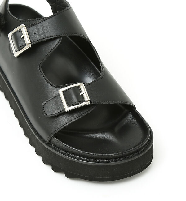 ABAHOUSE「ネオレザー　選べるボリュームソールサンダル / シャークソール / キャタピラー」|サンダル|