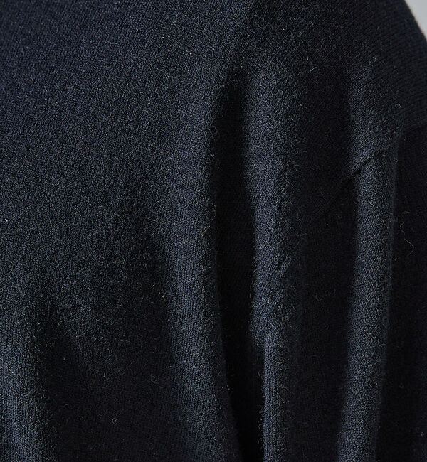 ABAHOUSE「【シルクの様な光沢】カシミヤ　タートルネック ニット」|ニット・セーター|