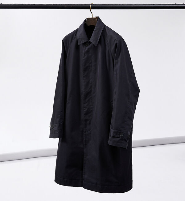 ABAHOUSE「【玉虫ツイル】ステンカラーコート / スプリングコート」|ステンカラーコート|