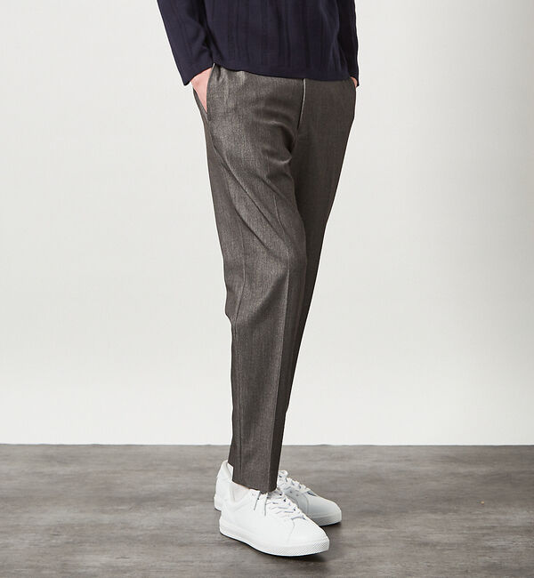 ABAHOUSE「デニムライク スリムテーパード スラックス」|その他|