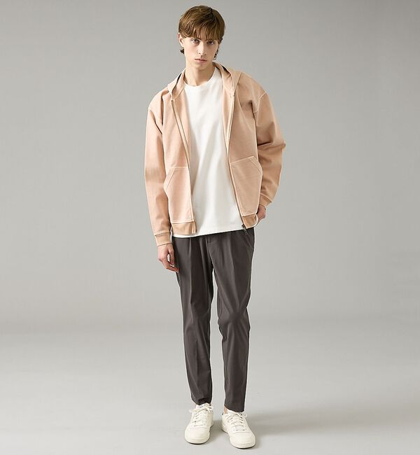 ABAHOUSE「【スウェットライク】フェード ポンチ　ダブルZIPパーカー」|パーカー|