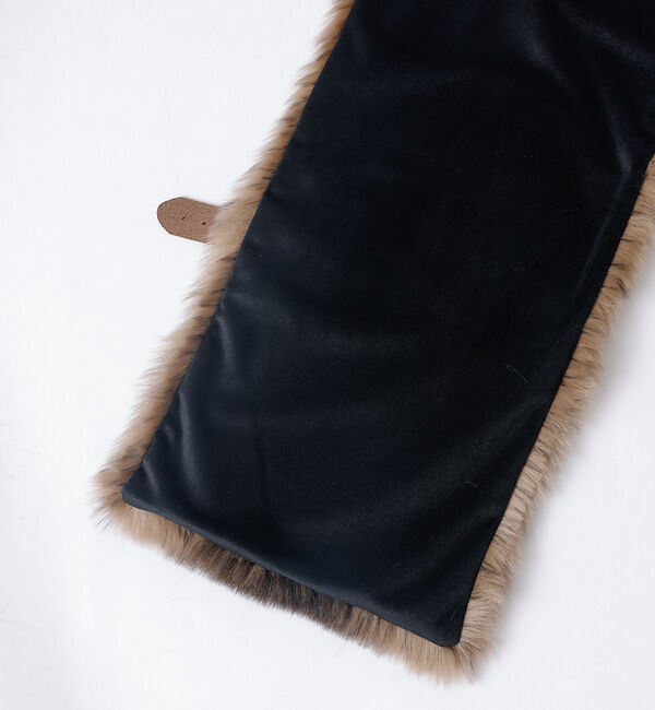 Rouge vif「【HELEN MOORE/ヘレンムーア】ベルト付エコファーストール◆」|マフラー|