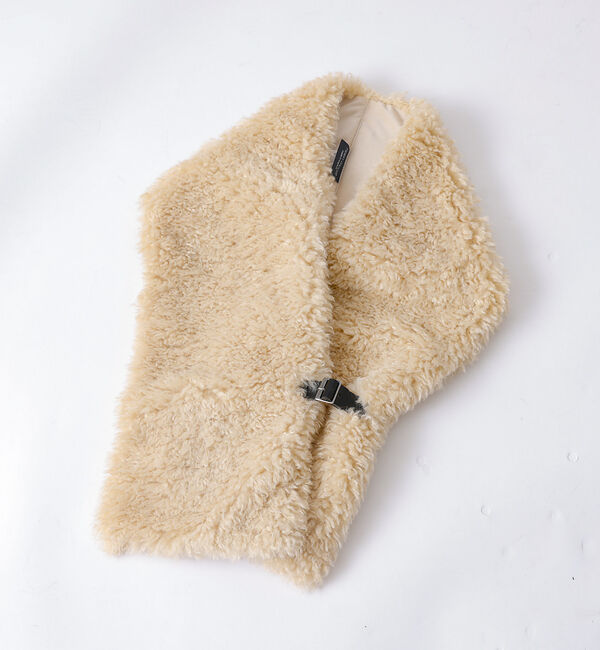 Rouge vif「【HELEN MOORE/ヘレンムーア】ベルト付エコファーストール◆」|マフラー|