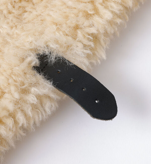 Rouge vif「【HELEN MOORE/ヘレンムーア】ベルト付エコファーストール◆」|マフラー|